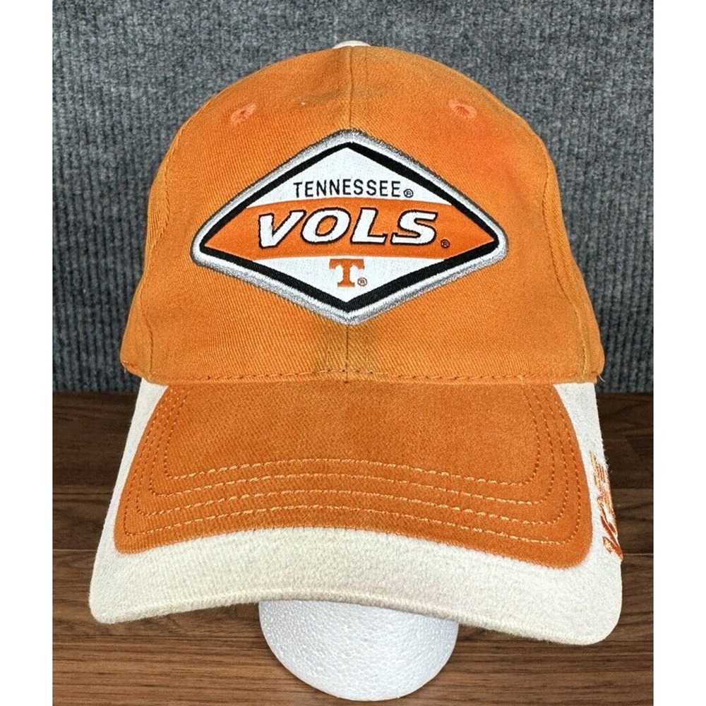 Tennessee Vols Volunteers Hat Strapback Orange White Team Starter Cap Mens OSFM